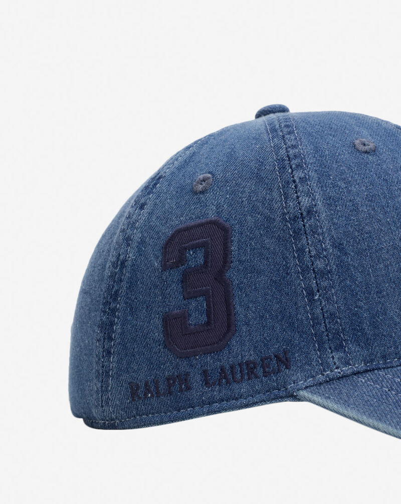 Polo Ralph Lauren Classic Cotton Chino Sport Cap With Raised Pony 710957160001 Blue 2