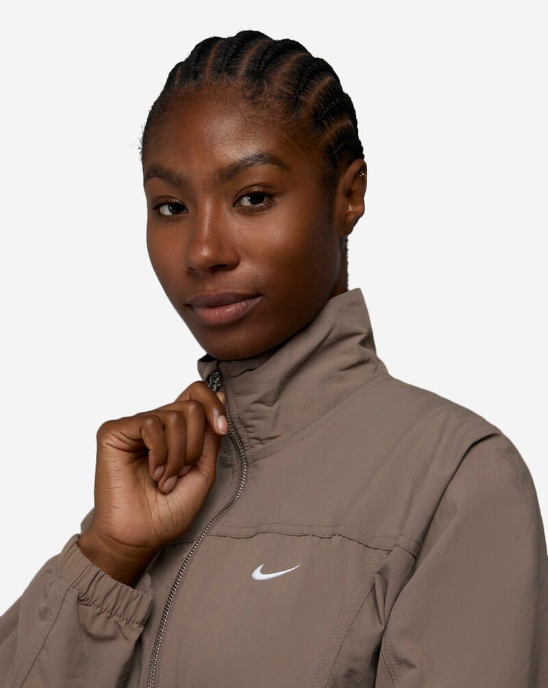 Nike Woven Full Zip Jacket HJ0999-233 Brown 3