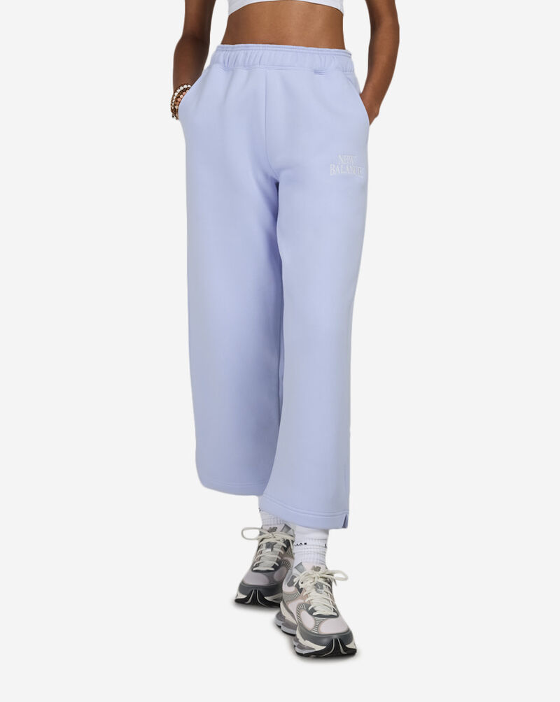 New Balance Trackside Fleece Barrel Pant WB61W1DZ-DYK Blue 1
