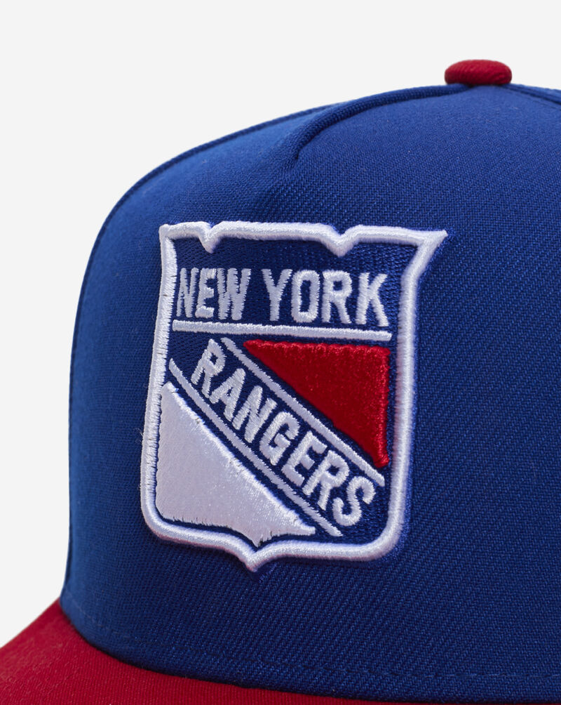 New Era 9Fifty New York Rangers A-Frame 2-Tone Snapback Hat 70904060 Blue 4