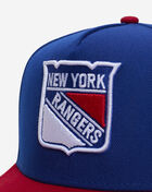 New Era 9Fifty New York Rangers A-Frame 2-Tone Snapback Hat 70904060 Blue 4