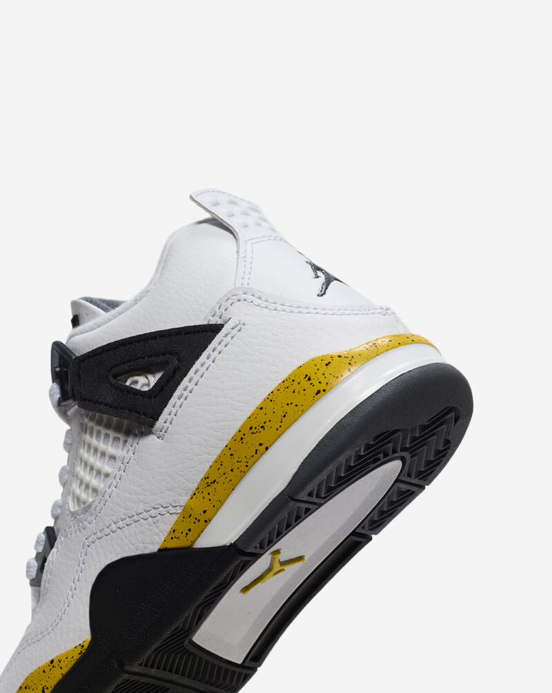 Jordan Little Kids' Air Jordan 4 Retro "Tour Yellow" BQ7669-102 White 8