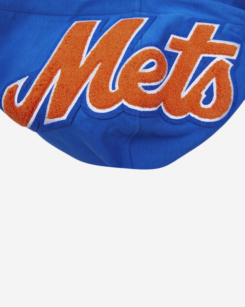 PRO STANDARD New York Mets Classic Chenille Double Knit Pull Over Hoodie  LNM531580-RYB Blue 2