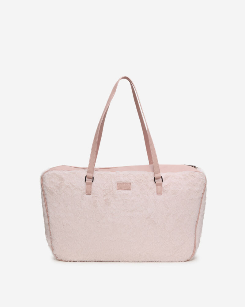 Von Dutch Furry Pink Tote VDTB-003 Pink 2