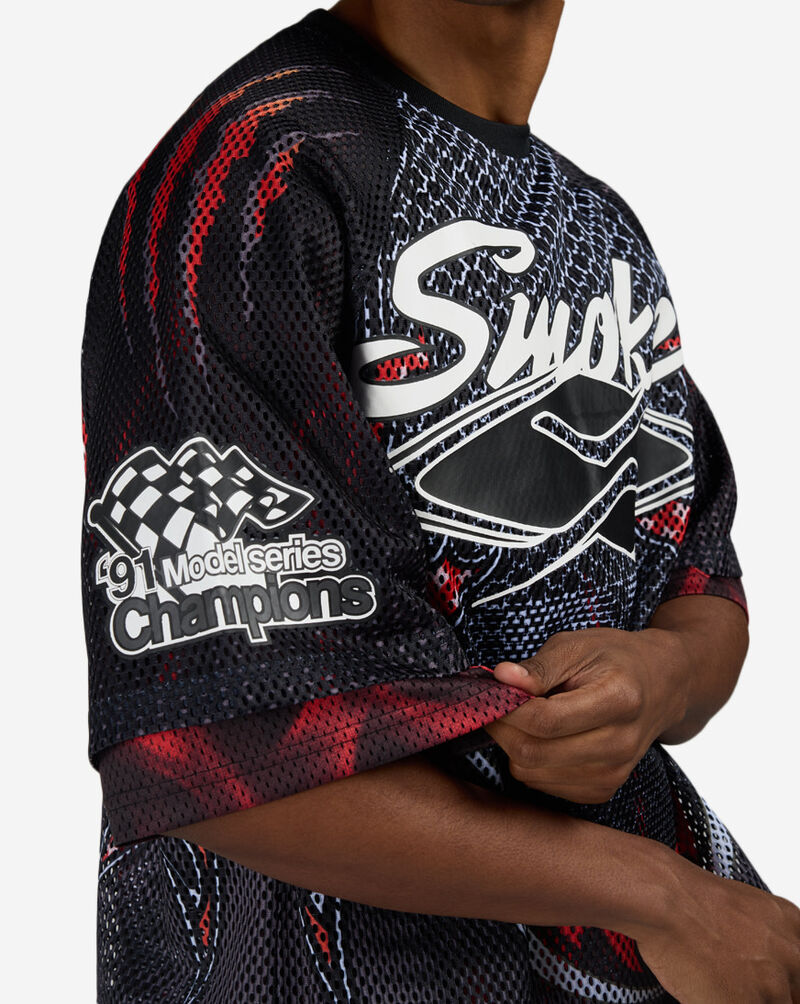 Smoke Rise Champion Mesh Tee KT26S471SN-BLK Black 3