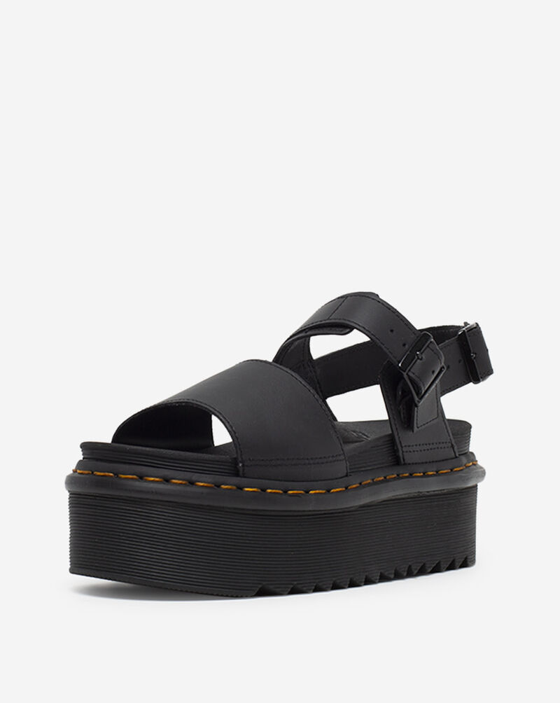 Dr. Martens Voss Quad Platform Sandals R26725001 Black 2