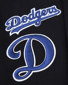 Los Angeles Dodgers Retro Classic Fleece Cropped Pullover Hoodie