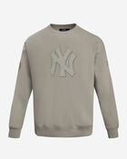 New York Yankees Neutral Drop Shoulder Fleece Crewneck