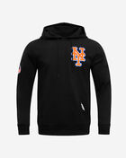 New York Mets Classic Chenille Double Knit Pull Over Hoodie 