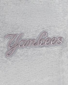 New York Yankees Neutral Drop Shoulder Fleece Pull Over Hoodie 