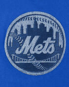 New York Mets Varsity Blues Fleece Pull Over Hoodie 