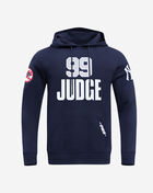 New York Yankees Aaron Judge #99 Classic Double Knit Pull Over Hoodie 