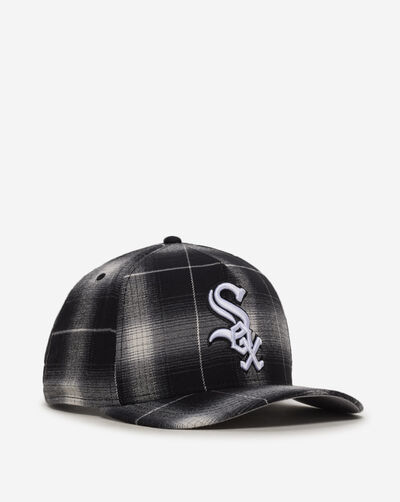 9Fifty Chicago White Sox A-Frame Plaid Snapback Hat
