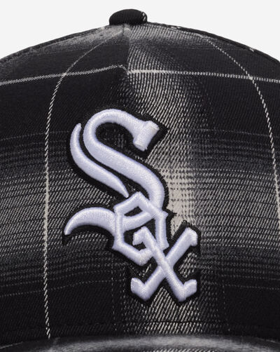 9Fifty Chicago White Sox A-Frame Plaid Snapback Hat