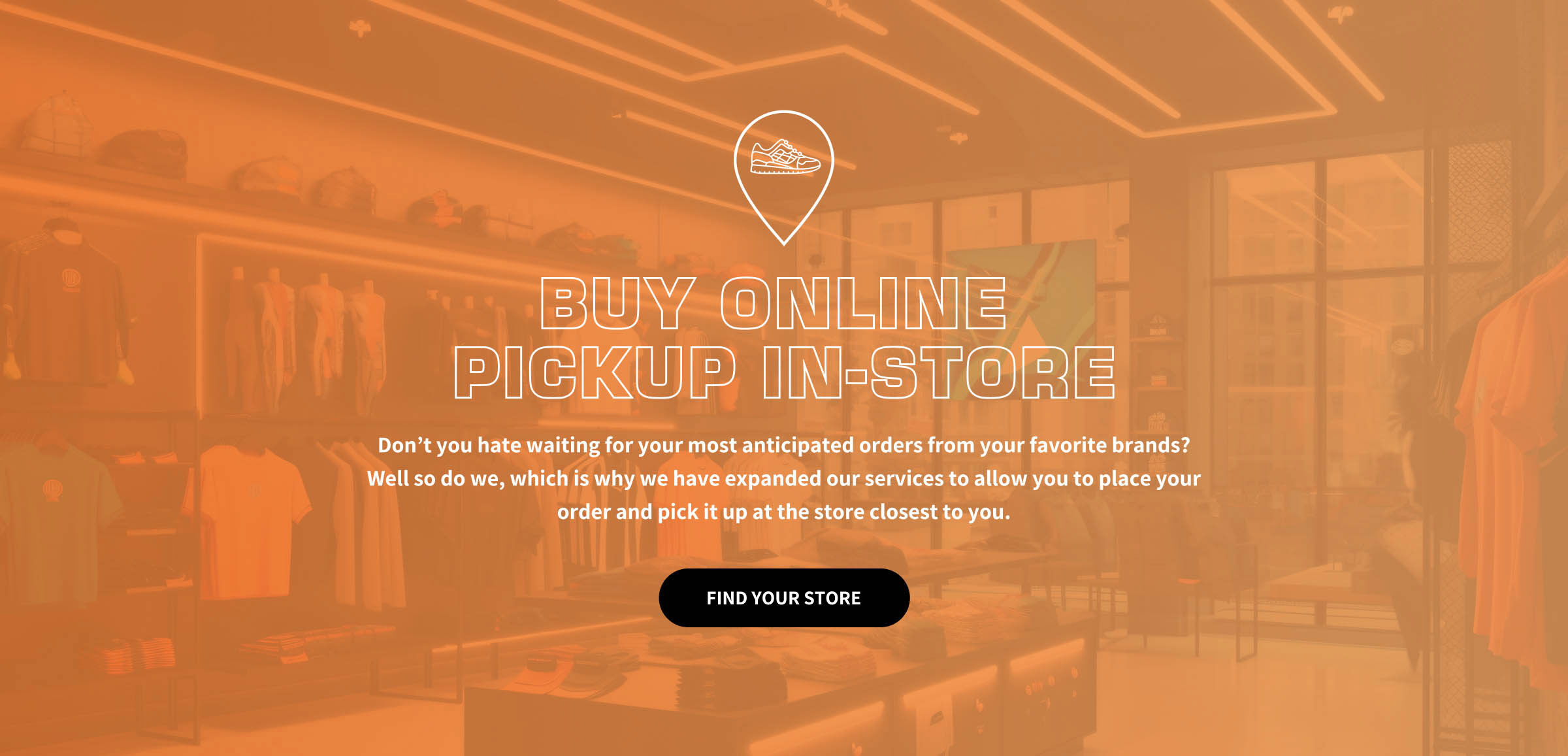 buy online pickup in store clothing