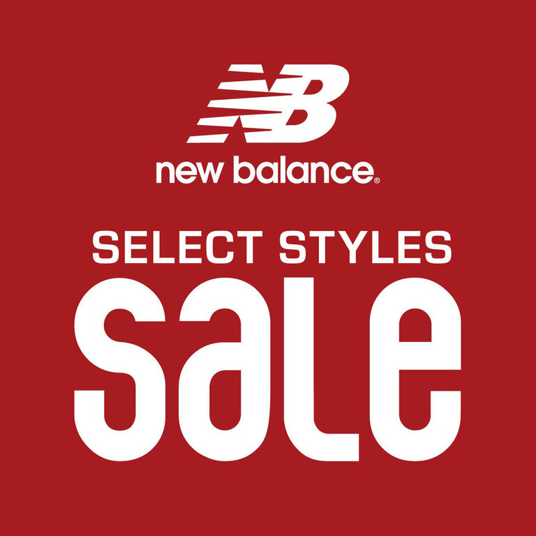 NEW BALANCE SELECT STYLES SALE