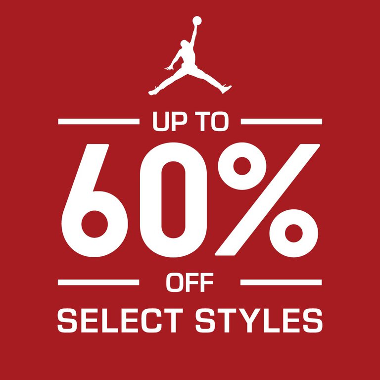 JORDAN SALE UP TO 60% OFF