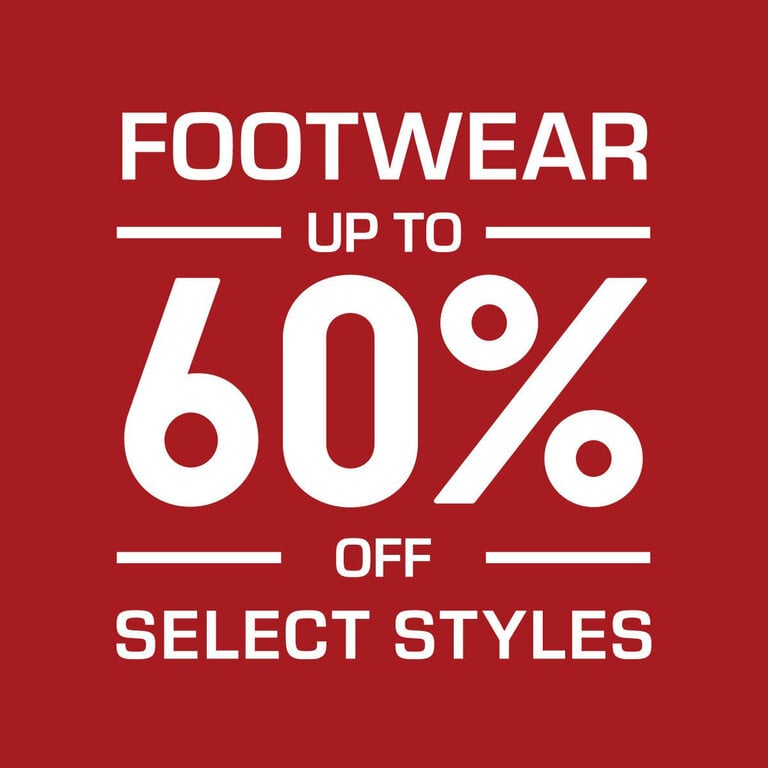 FOOTWEAR UP TO 60% OFF