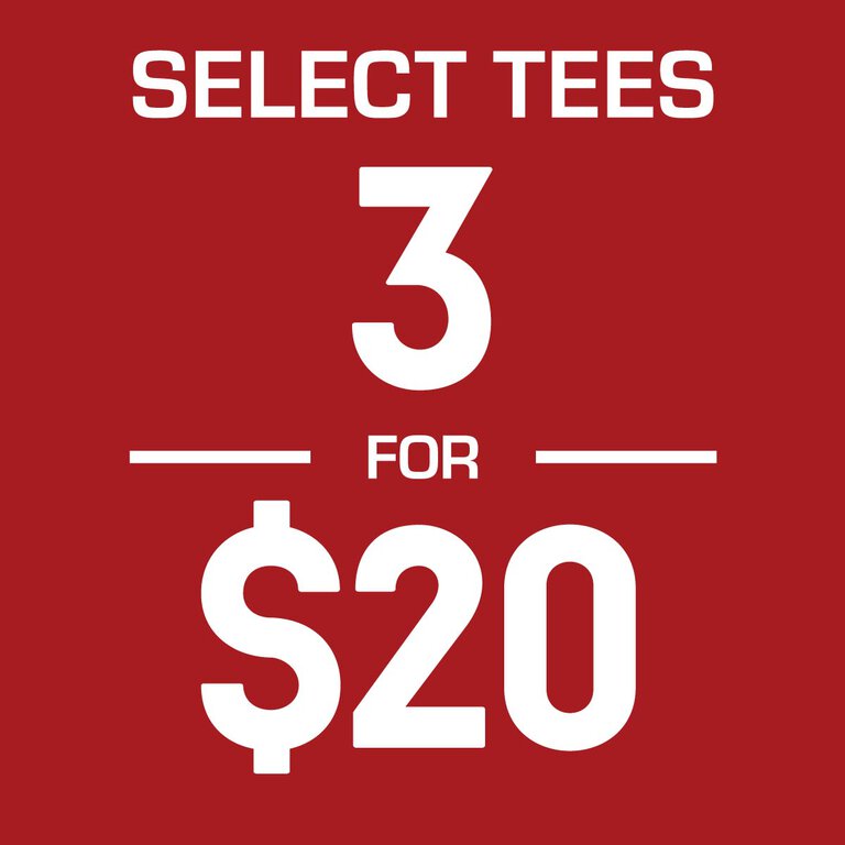 SELECT TEES 3 FOR $20