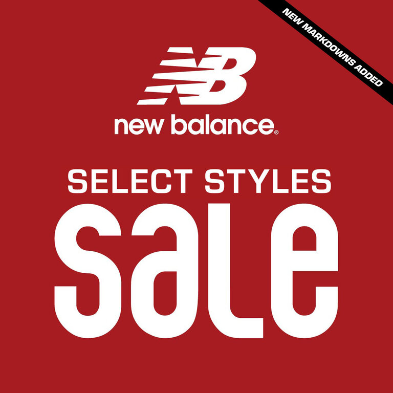 NEW BALANCE SELECT STYLES SALE