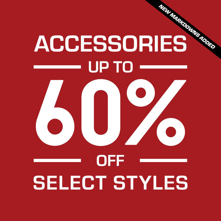 ACCESSORIES UP TO 60% OFF