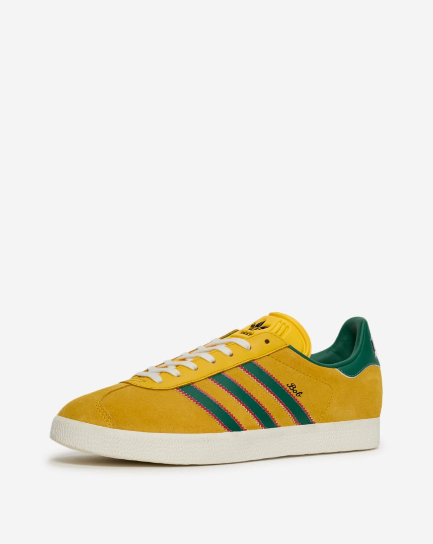 Shop adidas Gazelle Jamaica x Bob Marley KJ3532 yellow | SNIPES USA