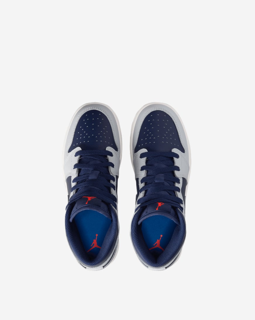 Shop Jordan Big Kids' Air Jordan 1 Mid DQ8423-403 blue | SNIPES USA