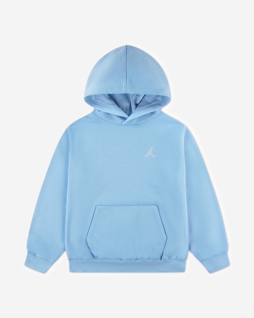 Shop Jordan Big Kids' Brooklyn Fleece Pullover Hoodie 95F116-U9G