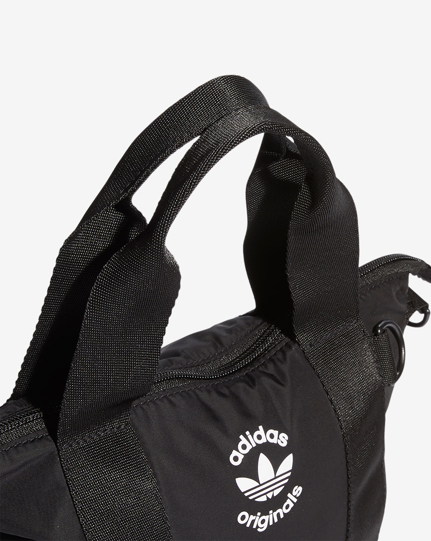 ☆Adidas☆Original Mini Airliner Tote Bag Black New Adidas Original AIRLINER HANDLE TOTE BAG JP0143 BLACK