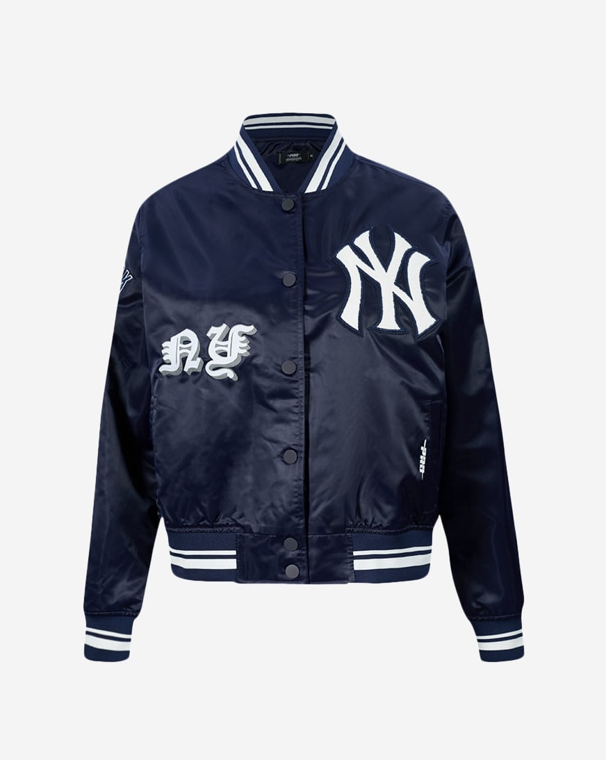 Shop PRO STANDARD New York Yankees Old English Satin Jacket