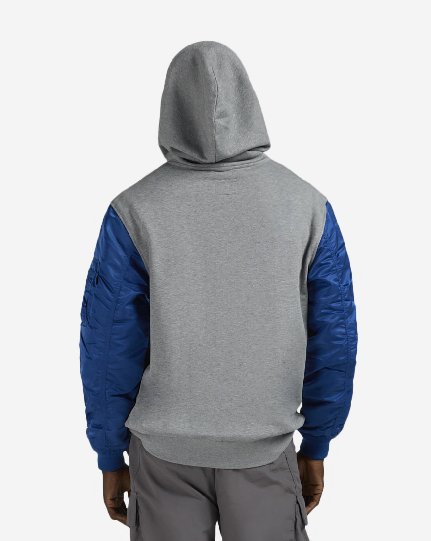 Shop New Era Alpha Industries Philadelphia 76ers Bomber Jacket