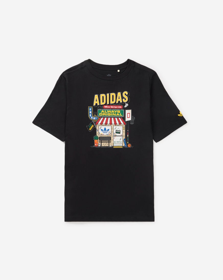 Shop adidas Kids' Bodega Tee OA01988-AK01 black | SNIPES USA