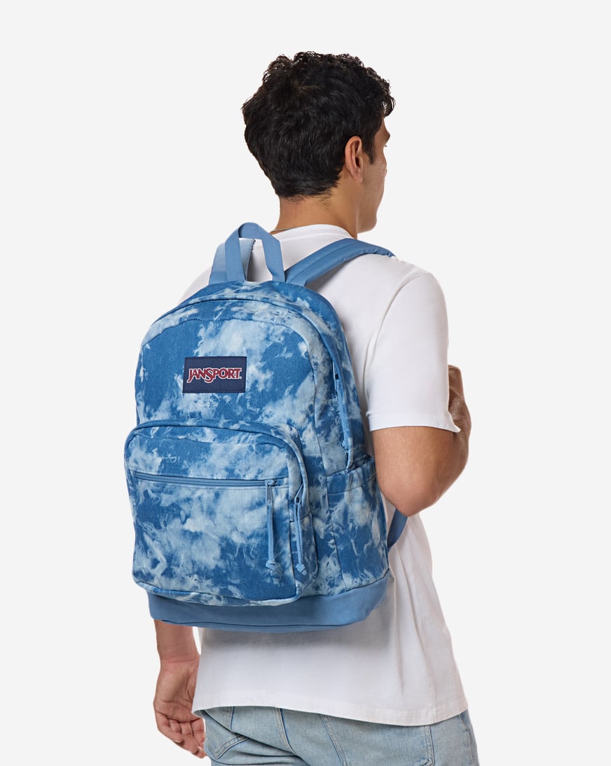 amazon bleached denim jansport backpack Laptop - Computer Bag with 2 Compartments, Ergonomic Shoulder Straps, 15 Laptop Sleeve, Haul Handle packed bag with all the confidence youd expect from such a classic style Jansport 10.2 Ltrs Bleached Denim