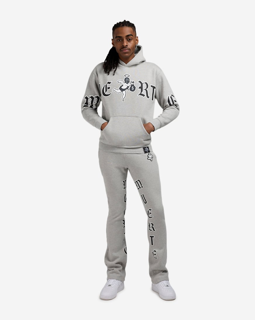 Shop Hasta Muerte Motivated Letters Hoodie HMMOTIVATEDHD