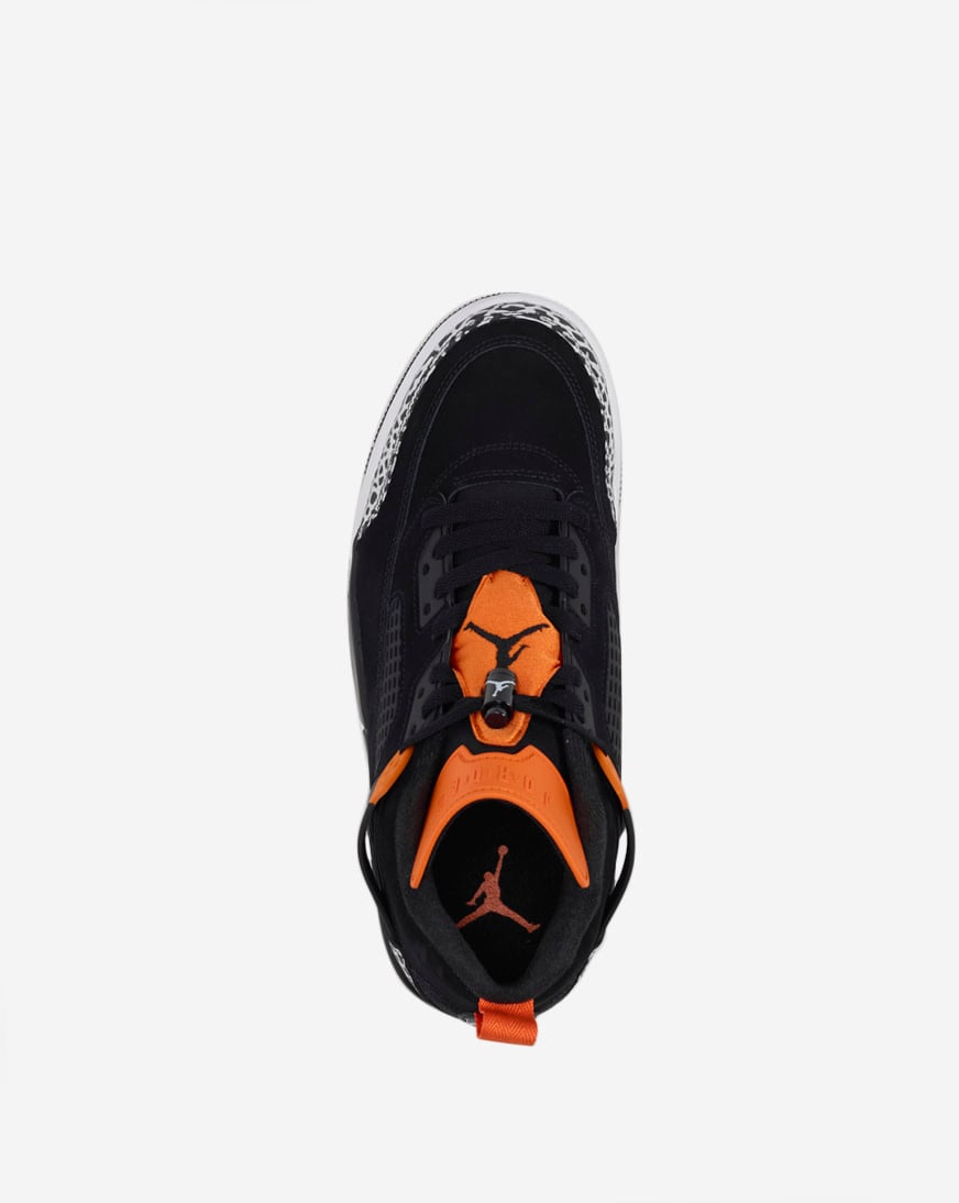 国内配送 NIKE JORDAN SPIZIKE LOW BLACK/STARFISH-WHITE Sneaker Politics