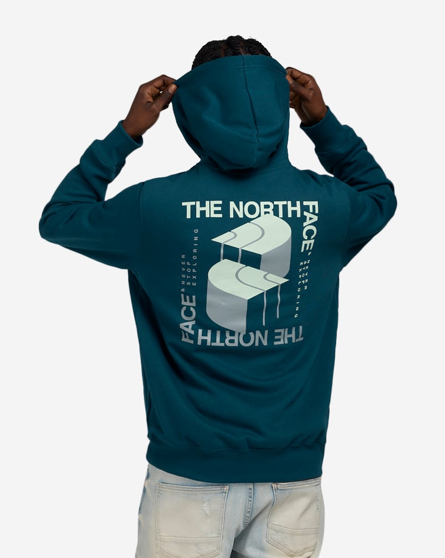 Shop The North Face Brand Proud Hoodie NF0A8B0J-1NO blue | SNIPES USA