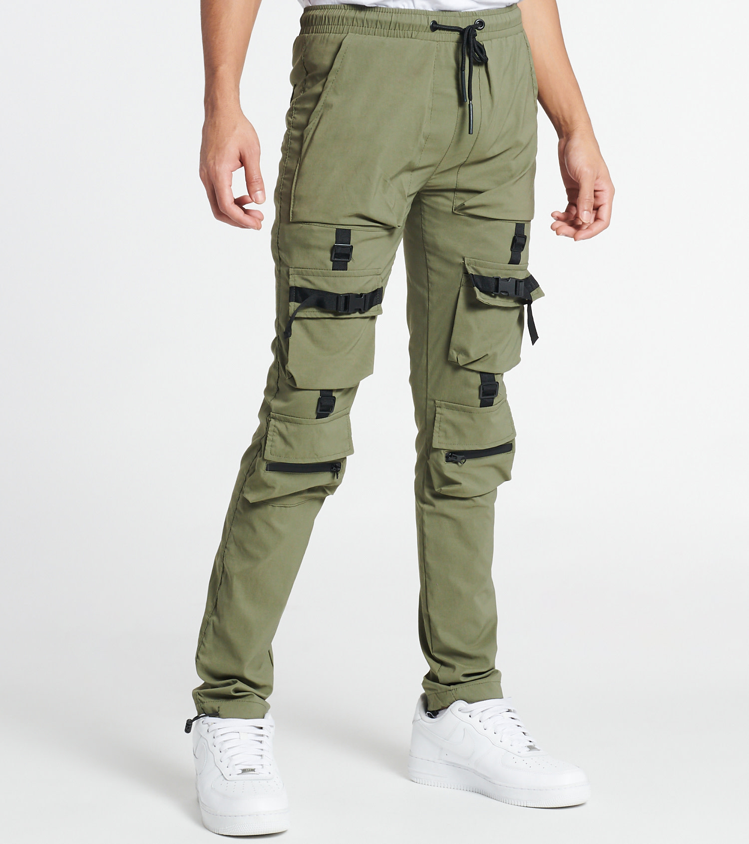 Shop Decibel Cargo Pocket with Buckle Straps Pants HD21B999