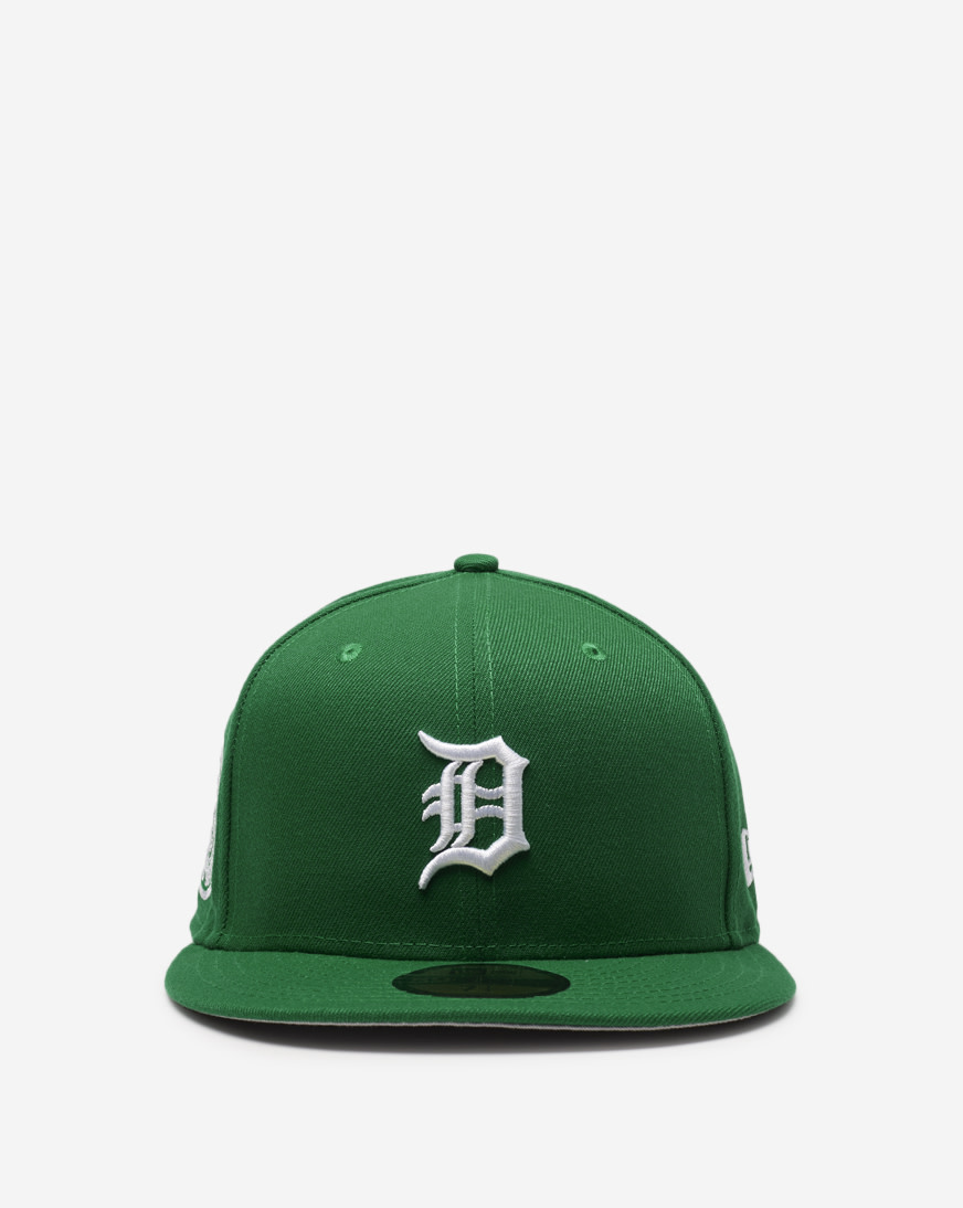 Shop New Era 59Fifty Detroit Tigers Grey Under Fitted Hat