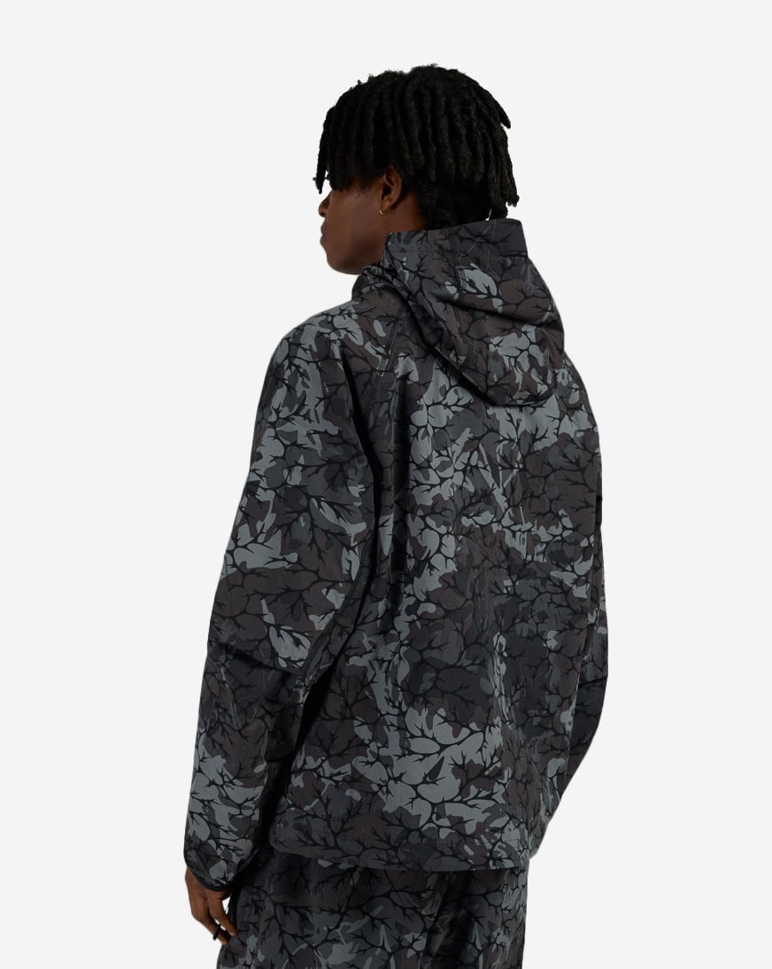 Shop Nike Tech Woven Full-Zip Windrunner Jacket IF0915-010 black