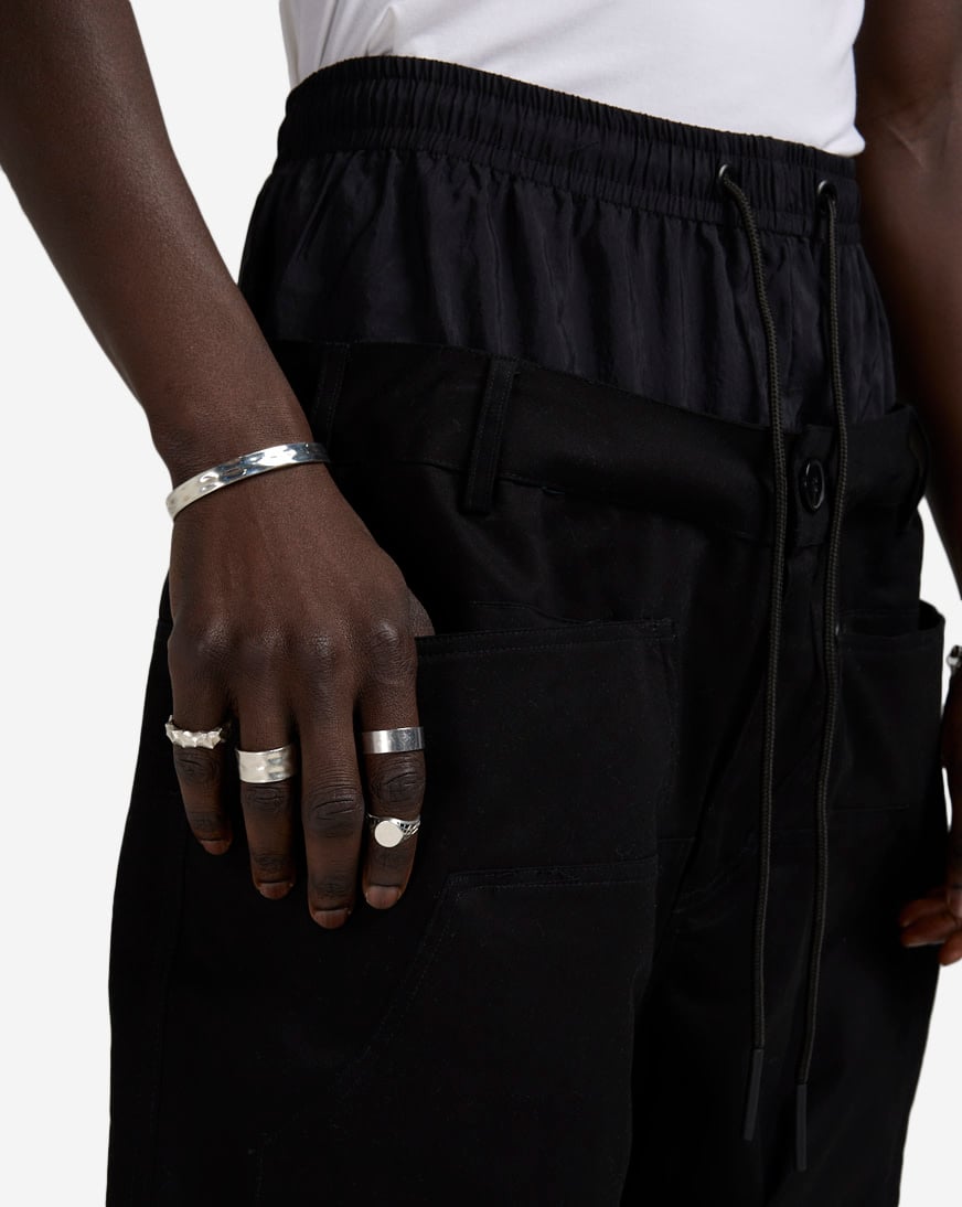 Shop American Stitch Inner Boxer Layer Wide Leg Twill Pants