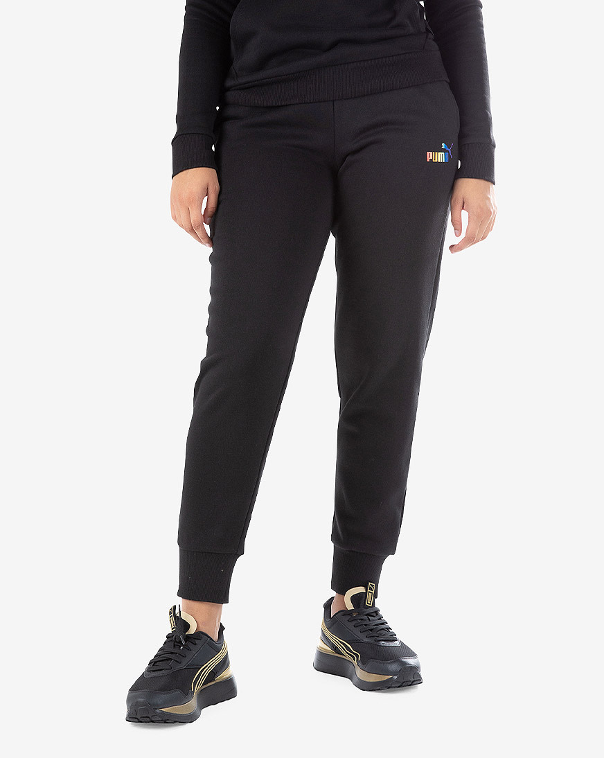 polyester puma sweatpants