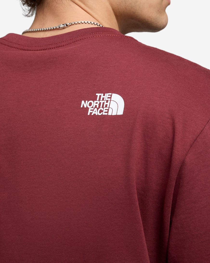 Shop The North Face Half Dome Tee NF0A8B6J-6M6 red | SNIPES USA