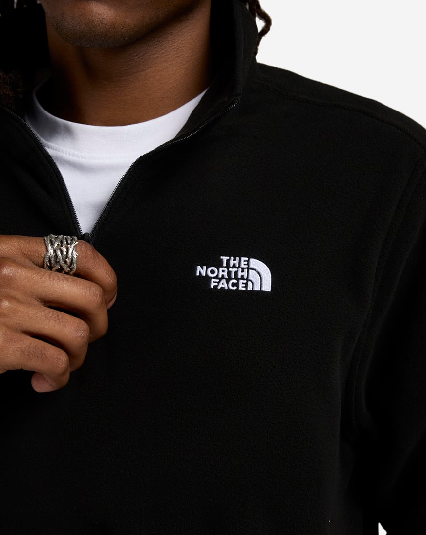Shop The North Face Glacier Fleece Quarter Zip Jacket NF0A8D0Q-JK3