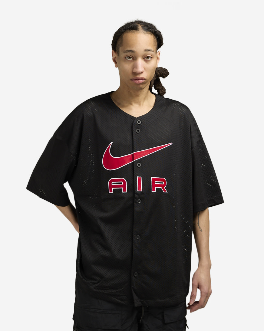 Shop Nike NSW Air Baseball Tee FN2148-010 black | SNIPES USA