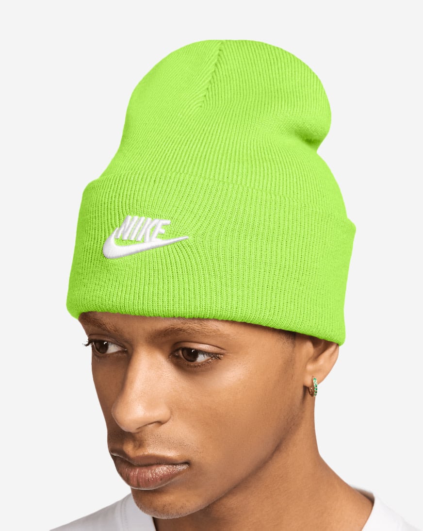 Shop Nike Peak Beanie HF0186-702 yellow | SNIPES USA