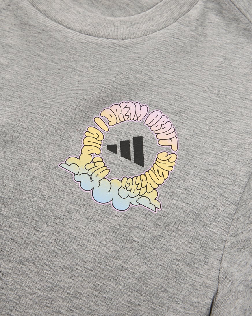 Shop adidas Kids' 90s Nostalgia City Graphic Tee AA11082-AH66 grey