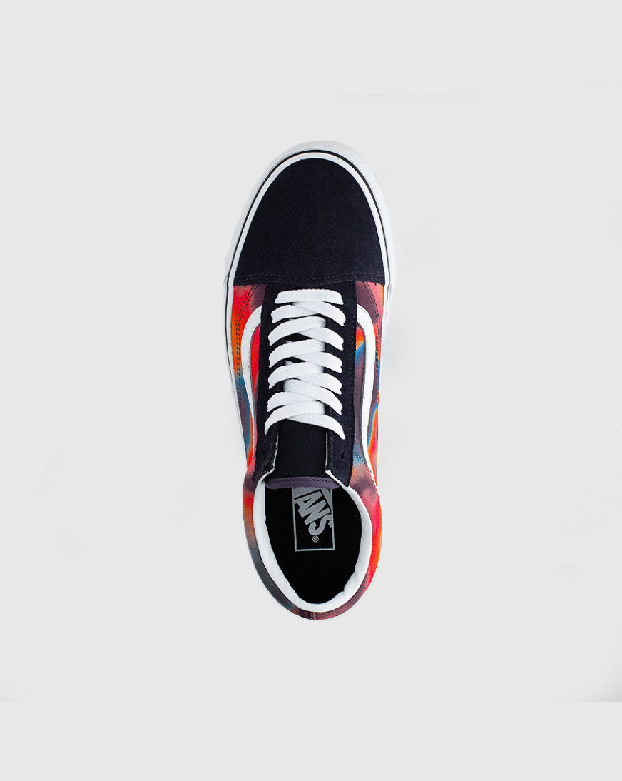 dark aura old skool vans