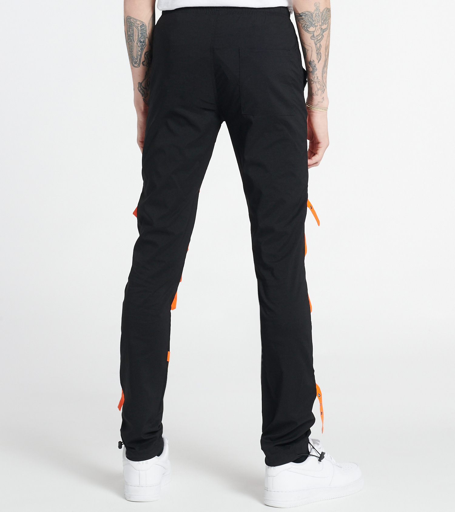 Shop Decibel Multi Strap Cargo Pants HD21B910-ORG orange