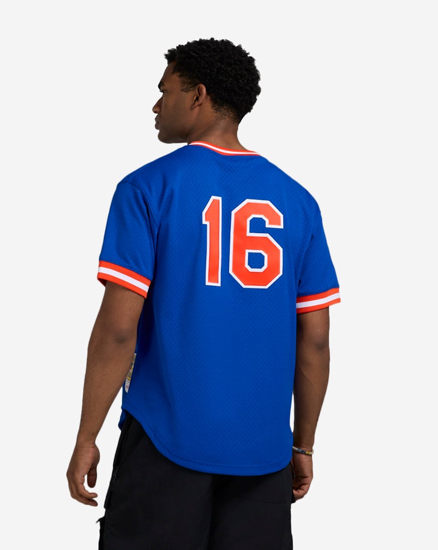mitchell&ness New York Mets ジャージー XL Mitchell & Ness New York Mets #16 Baseball Jersey New Mens