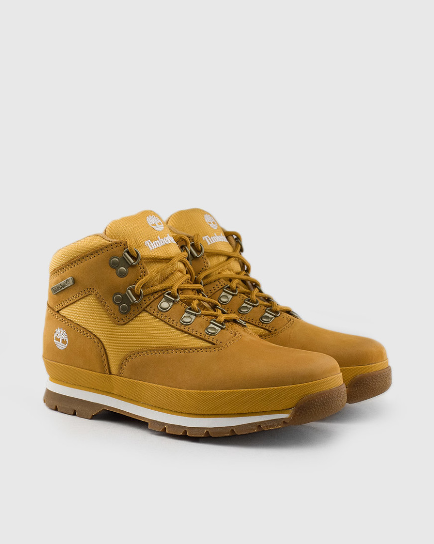 Shop Timberland Grade School Euro Hiker Boots TB096975231 beige